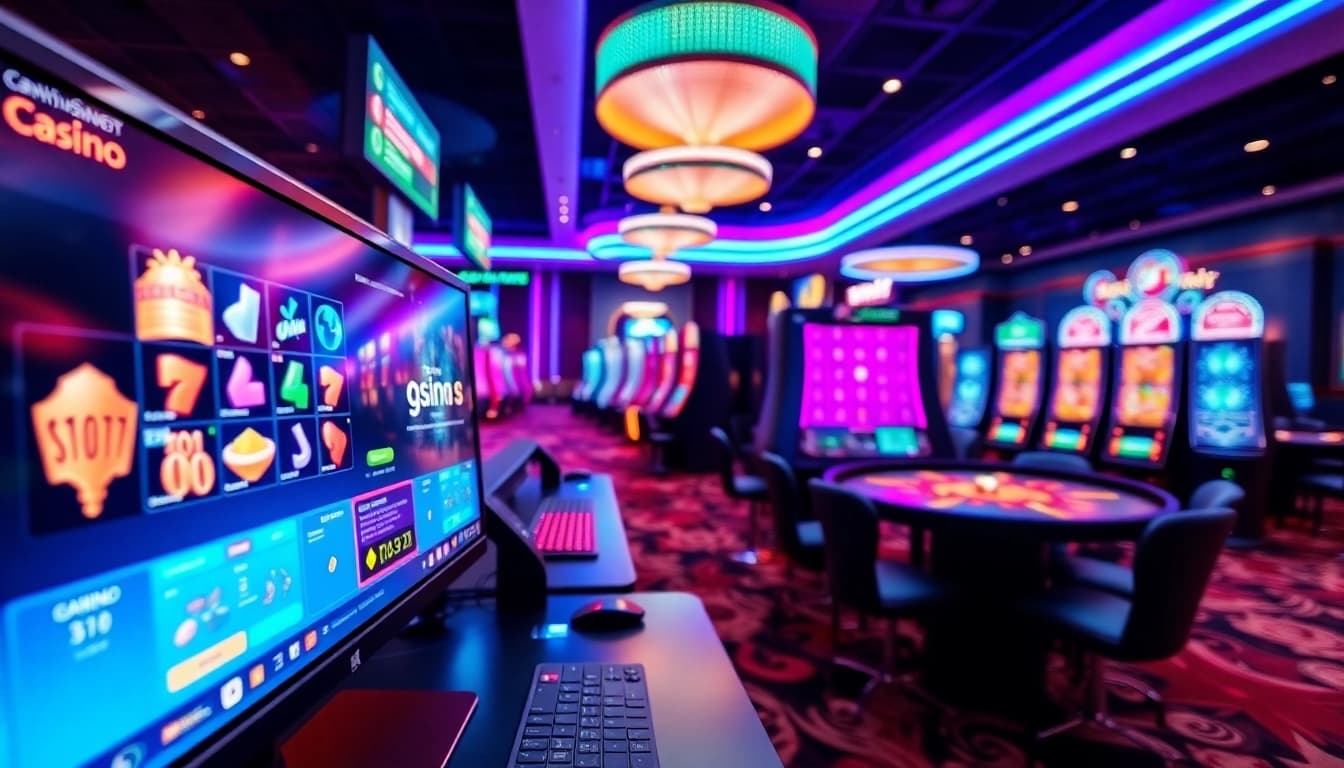 Spielen Sie casino online spiele mit aufregenden Grafik-Elementen in einem modernen Setup.