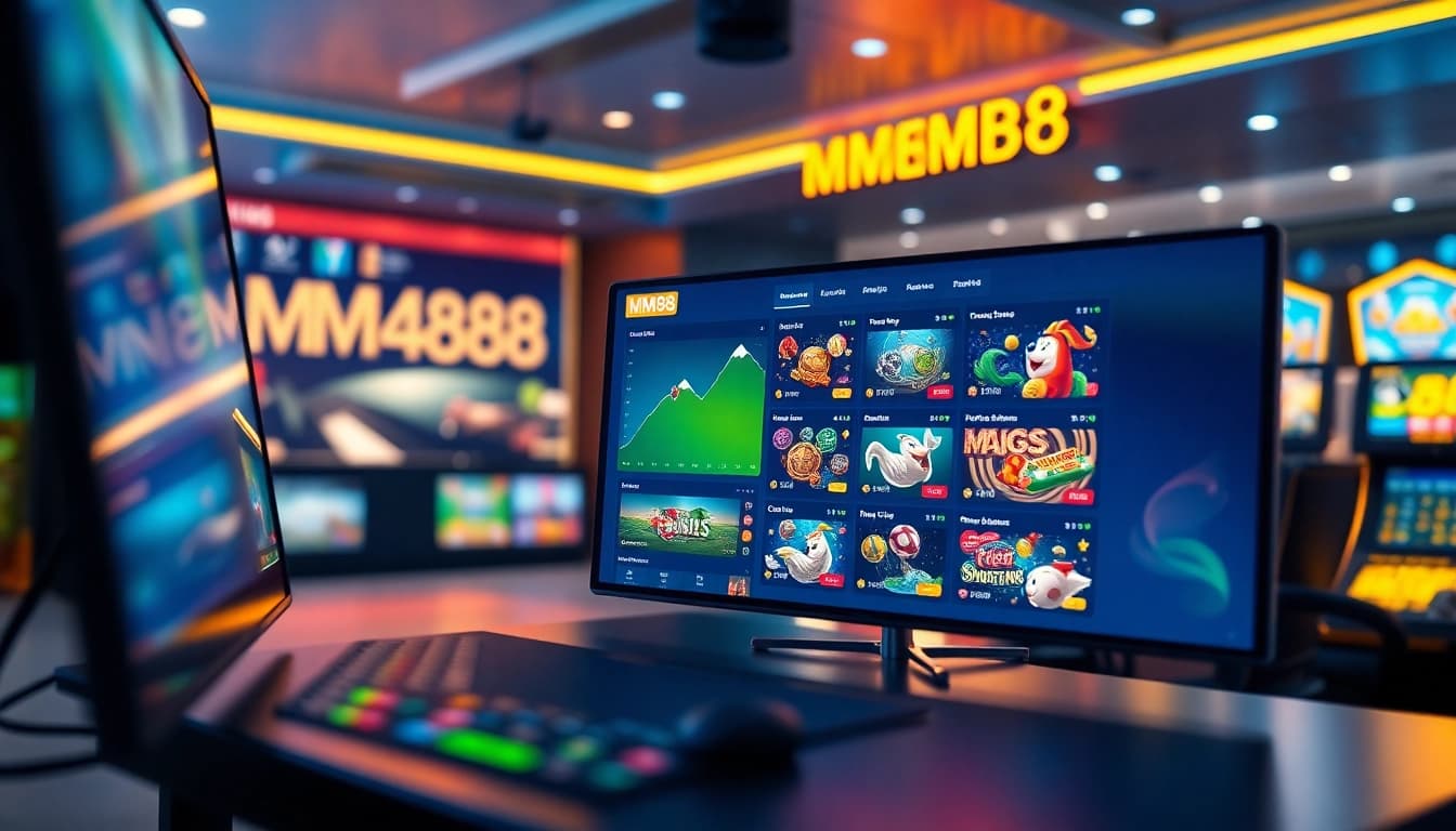 Interactive snapshot of MM88 com, showcasing diverse online betting games on a user-friendly interface.