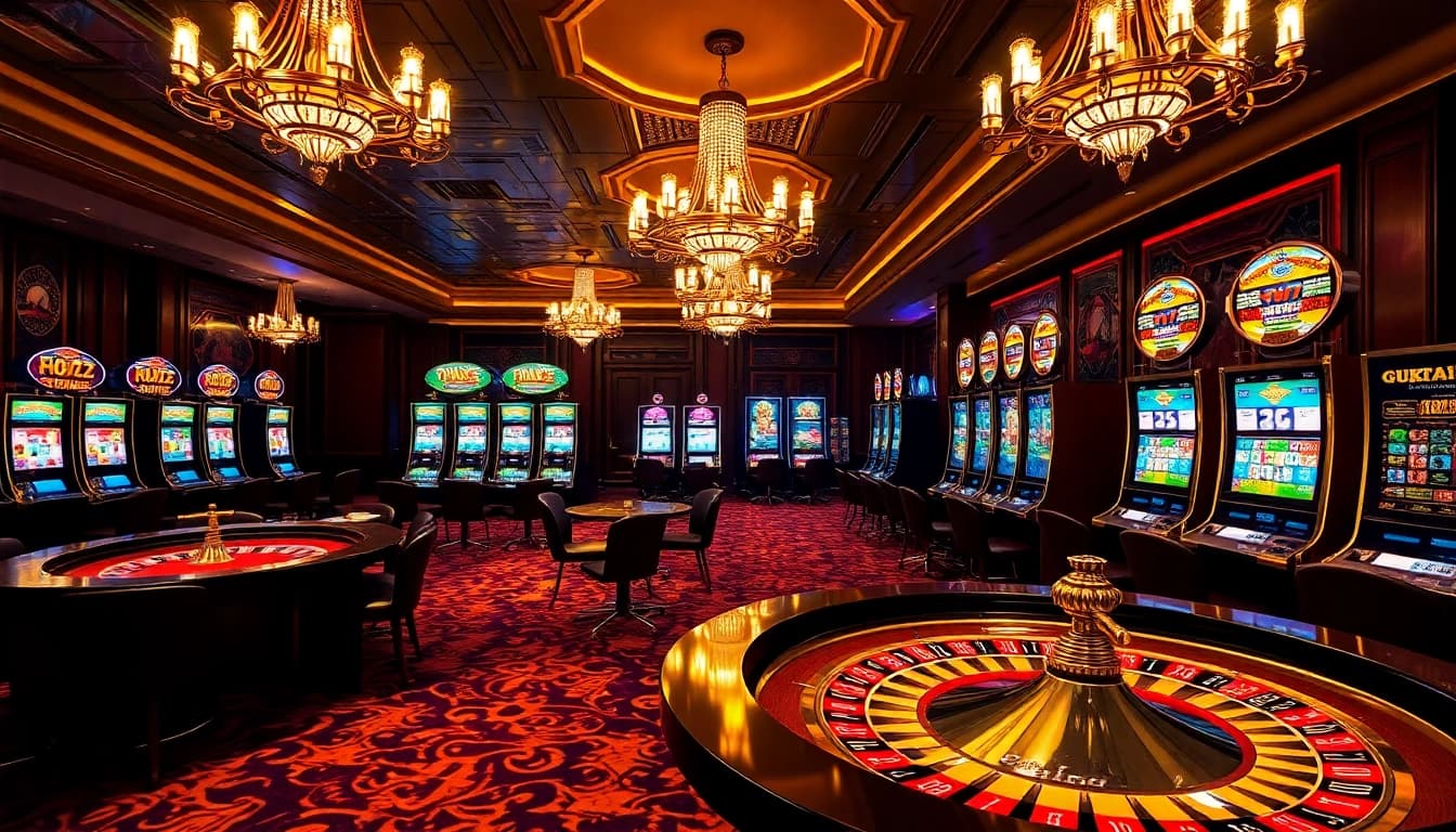 Experience the thrill of the Pushpa Club with vibrant casino games and high-stakes excitement.