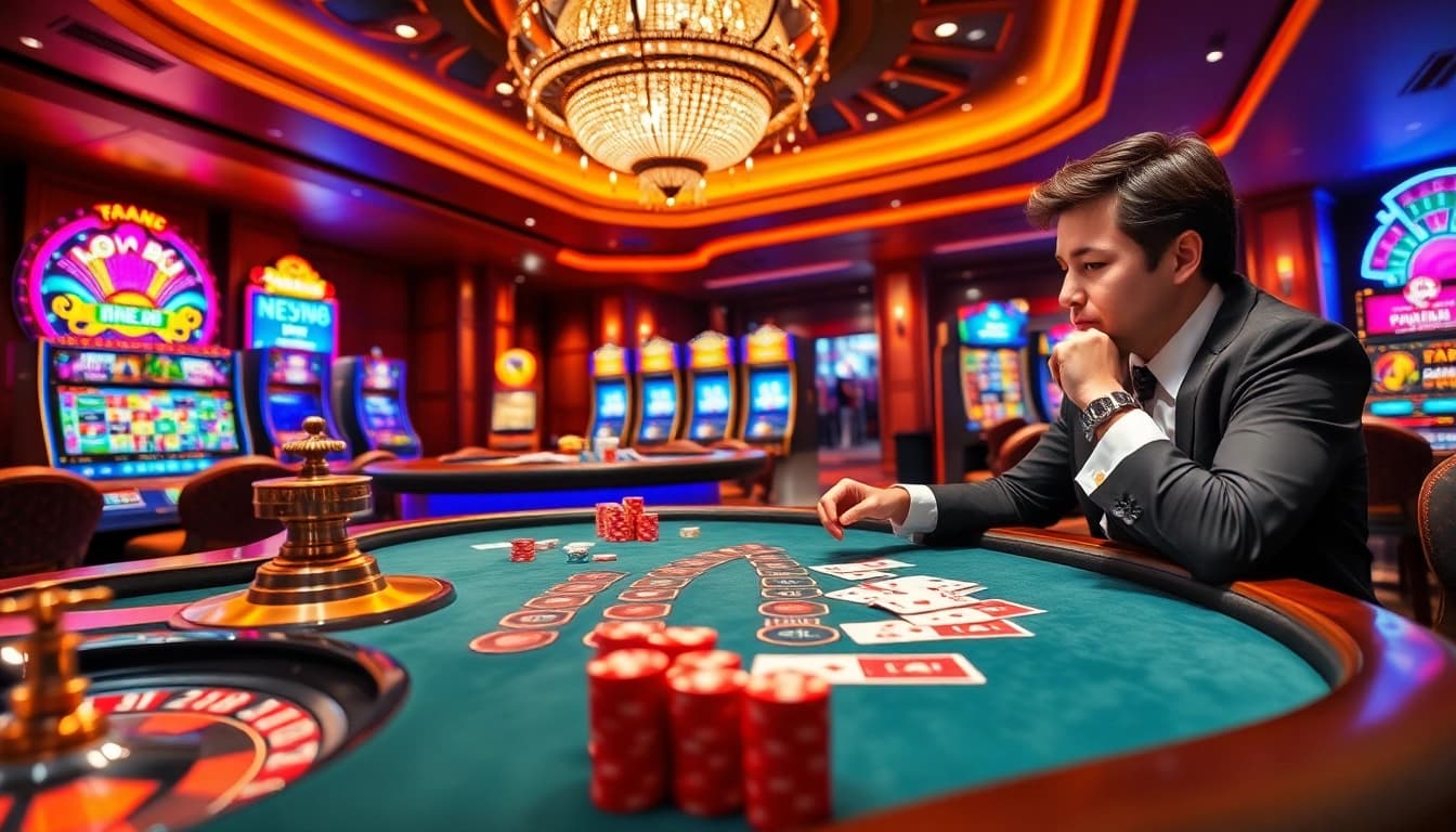 Experience high-stakes action at New88's vibrant casino, where players win at poker and slots.