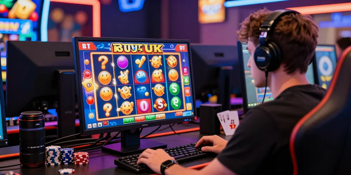 Engaging gameplay of bonus buy slots UK with colorful graphics and casino elements, showcasing excitement.