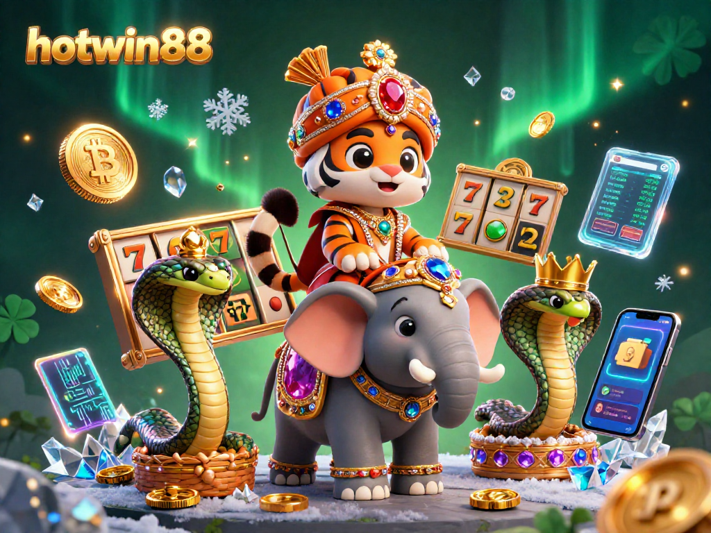 Experience dynamic slot action with hotwin88’s vibrant gaming scene featuring rich characters and elements.