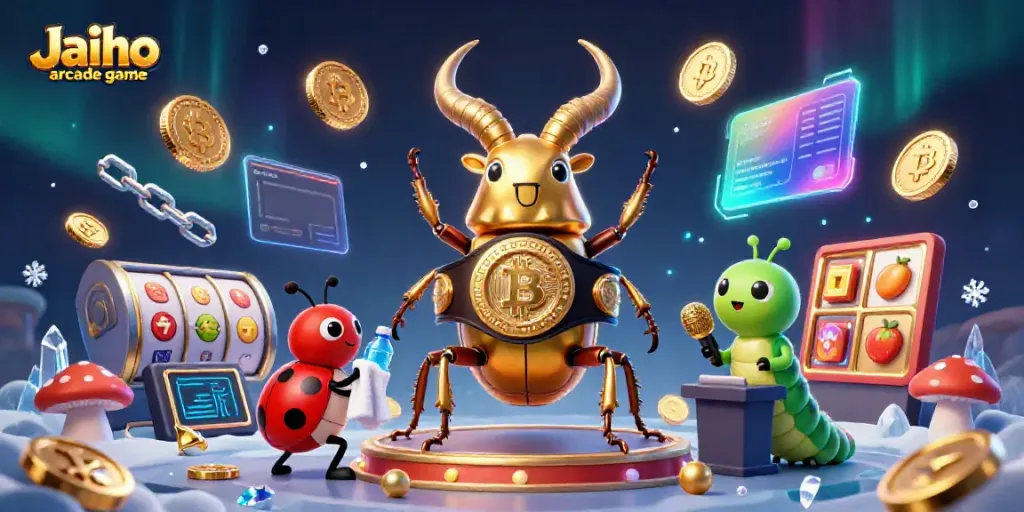 Engage in thrilling gameplay with the Jaiho arcade game featuring dynamic characters and vibrant casino elements.