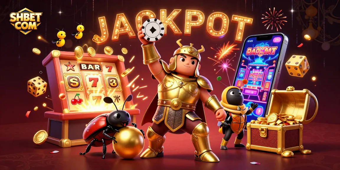 Win big with SHBET COM by playing vibrant slot games surrounded by dazzling jackpots and rewards.