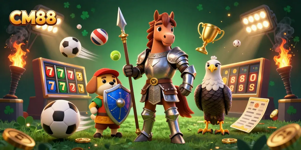 Experience the thrill of CM88 casino with dynamic sports elements and a medieval theme
