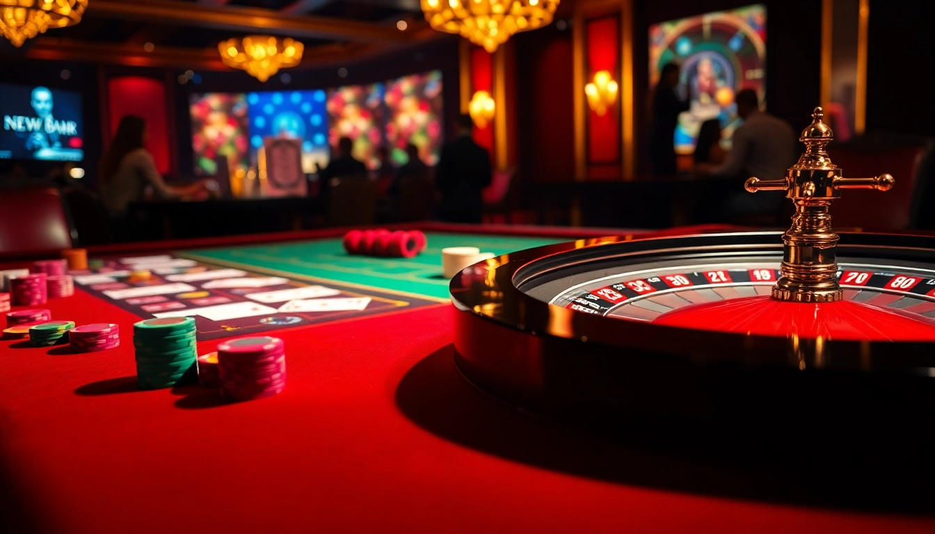 Engaging gambling experience at NEW88 COM with vibrant casino elements and modern gaming interface.