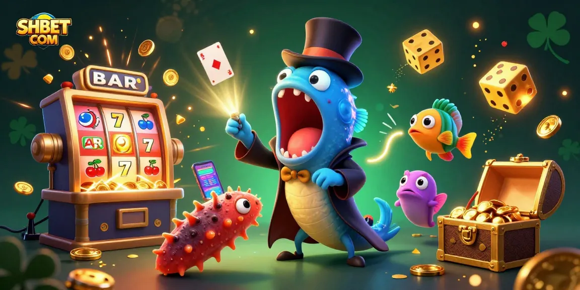 Experience thrilling games at SHBET COM with vibrant casino elements and dynamic characters.