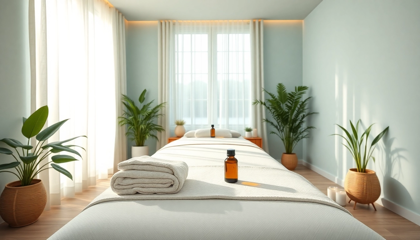 Experience the tranquil atmosphere of 동탄출장마사지 with calming colors and soothing decor.