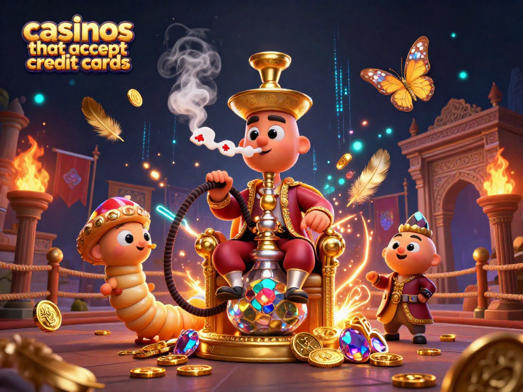 Engage with casinos that accept credit cards through vibrant 3D gaming scenes filled with excitement.