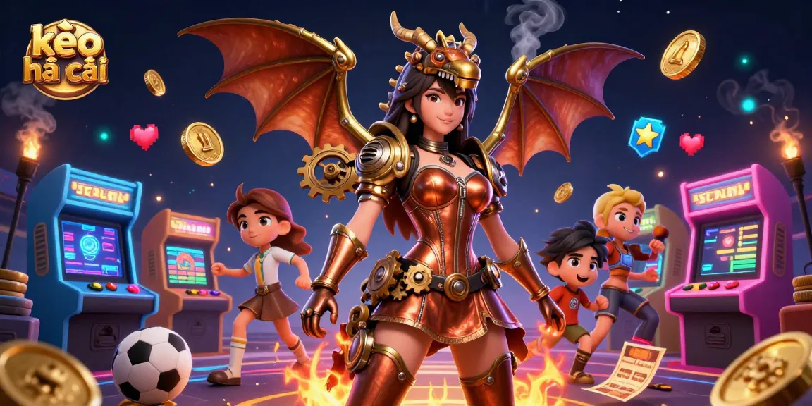 Engage in kèo nhà cái with exciting sports betting themes depicted in a vibrant 3D illustration.