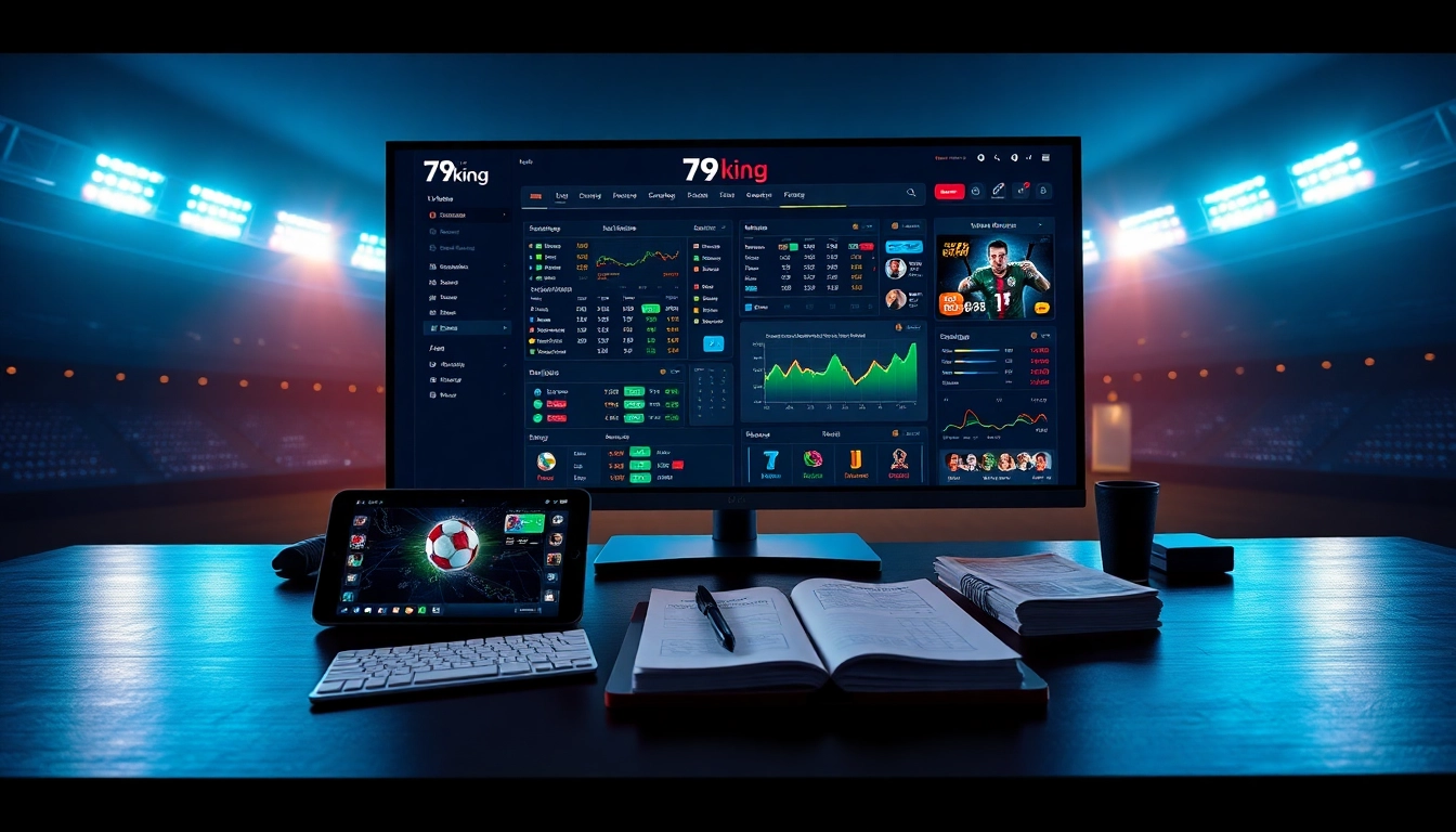 79king sportsbook dashboard with live odds and analytics for 2025
