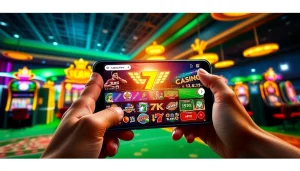 Spannende Online-Glücksspielszene, die die lebendigen Casinospiele und die Benutzeroberfläche von 79king präsentiert.