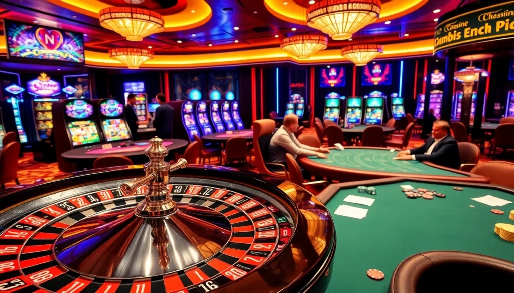 Engage with the excitement of online gaming at https://mm88.sa.com/ with players at luxurious casino tables.