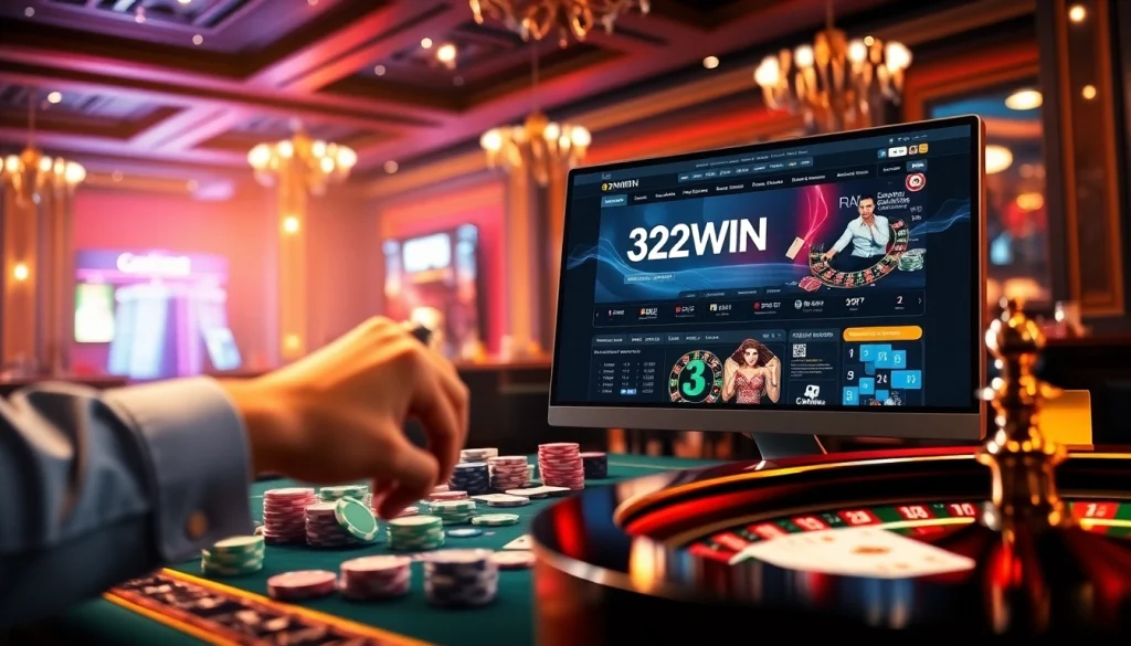 Experience the thrilling world of gambling at 32WIN with vibrant casino games and professional interfaces.