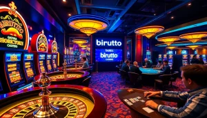 Experience thrilling gameplay at birutoto with vibrant casino tables and exciting slots.
