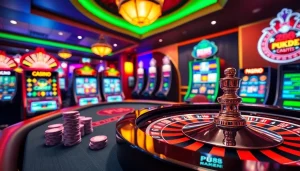 Experience the excitement of casino gambling at PU88 with vibrant roulette wheels and professional dealers.
