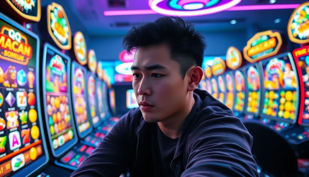 Rasakan keseruan bermain qq macan game dengan tampilan grafis penuh warna dan pemain yang bersemangat.