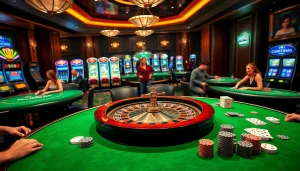 Experience the excitement of casino games at roo99v1.com with roulette, poker, and vibrant slot machines.