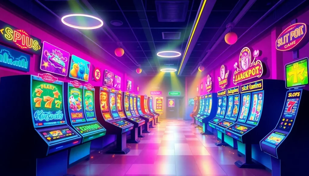 Exciting online gaming interface showcasing Situs kode4d's thrilling slot games experience.