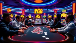 Experience dynamic gameplay at PG66 with exciting casino and slot machines in action.