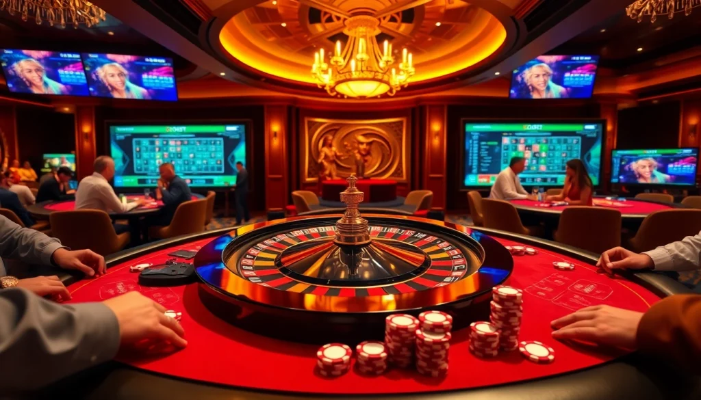Experience the excitement of 120bet with lively casino tables and online betting visuals.