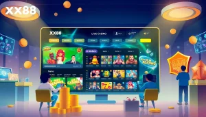 Experience the excitement of XX88, a top-tier online gambling platform with a modern interface and diverse gaming options.