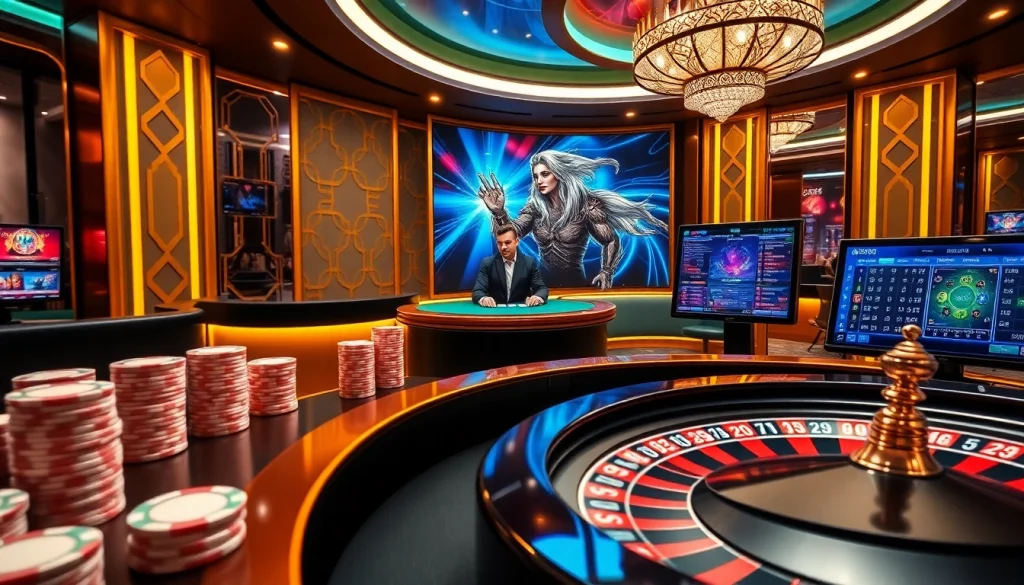Experience the excitement of Ga6789 with live casino games and vibrant visuals.