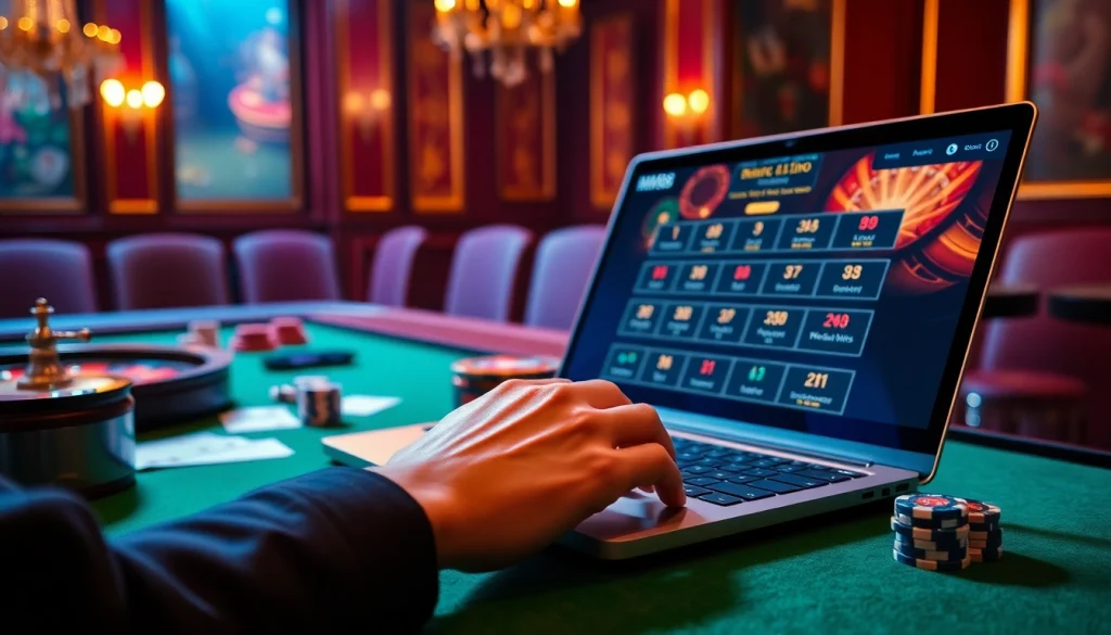Experience immersive gaming with MM88's luxurious online interface and thrilling casino elements.