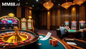 Experience the thrill of gambling at https://mm88.nl/ with vibrant casino visuals and engaging game elements.