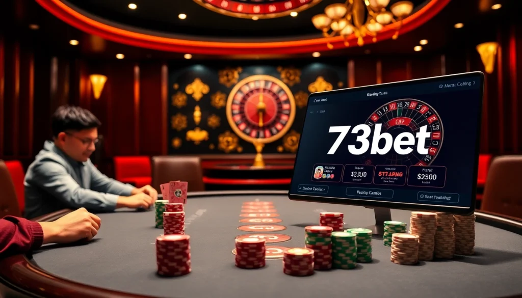 Engage in exciting gameplay with https://733betapp.com.br showcasing poker and roulette.