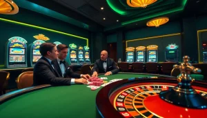 Experiencing the thrills of jbo-themed high-stakes poker at a luxury casino.