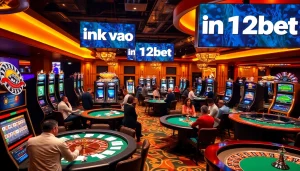 Experience the thrill of gambling with ink vao 12bet as players engage in exciting casino games.