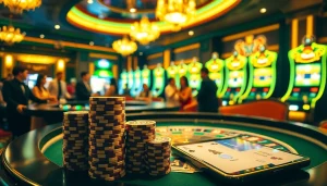 Experience exciting gaming at mm88 with vibrant casino elements and engaging betting displays.