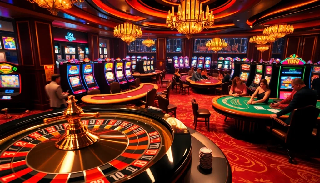 Trustworthy actions at nhà cái 78WIN có uy tín không with players strategizing over poker tables.