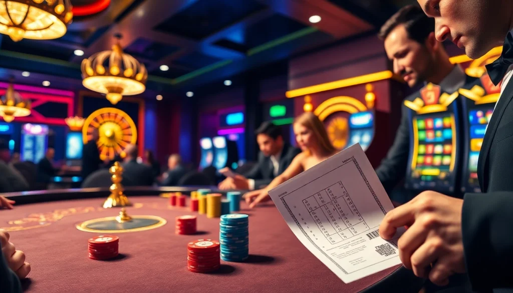 Experience the thrilling atmosphere of 58WIN casino with vibrant games and high-stakes excitement.