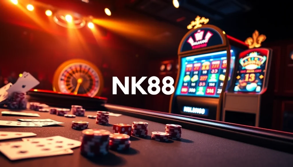 Experience the thrill of online gaming at https://nk88.center/ with vibrant tables and exciting casino features.