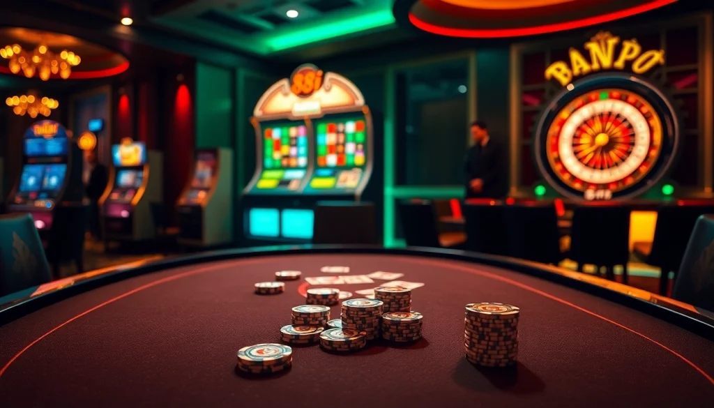 Exciting blackjack action at 88i casino, showcasing vibrant cards and chips.