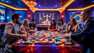 הצטרפו לרמיקוב אונליין על שולחן קזינו יוקרתי, עם אריחים צבעוניים ואווירה תוססת.