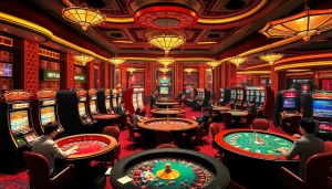 Hitclub enthusiasts enjoying a thrilling casino experience with vibrant games and action.