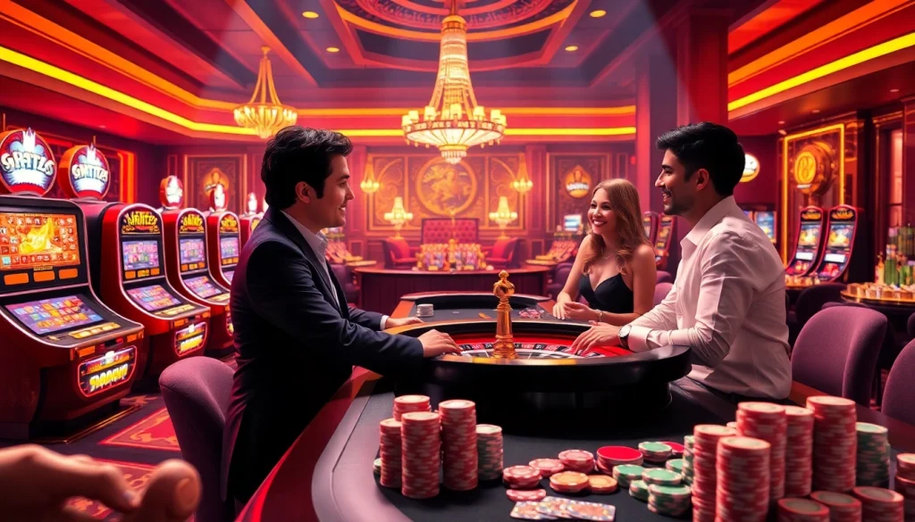 Engage in thrilling casino action at okfun.com with a vibrant live dealer experience.