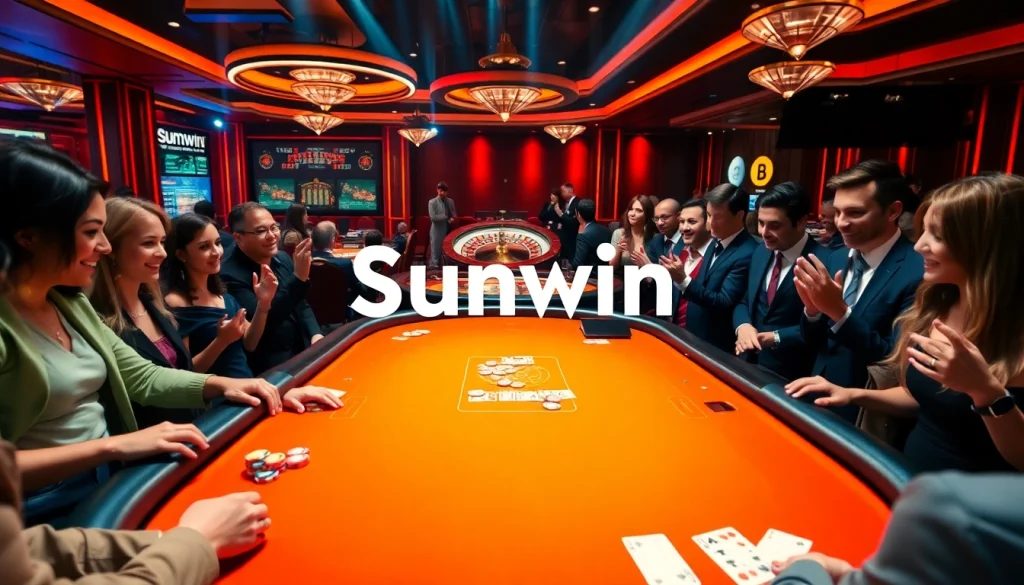 Sunwin enhances your gaming experience with thrilling casino action and vibrant poker tables.