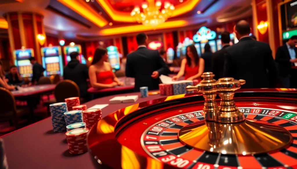 Experience thrilling gameplay at xin88 casino with vibrant tables and exciting card games.
